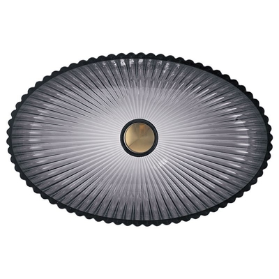 डाई कास्टिंग ग्लास वेसल बेसिन स्मोक ग्रे कलर इंटीरियर 135mm हाइट